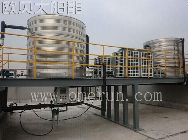 南京迈达15吨空气能热泵热水工程