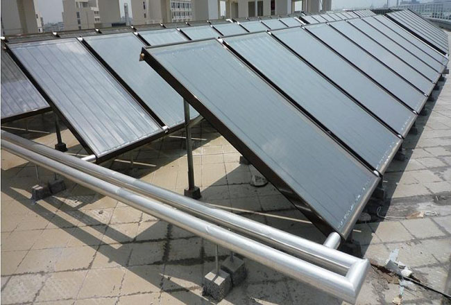 南京无锡苏州平板太阳能热水工程找江苏欧贝