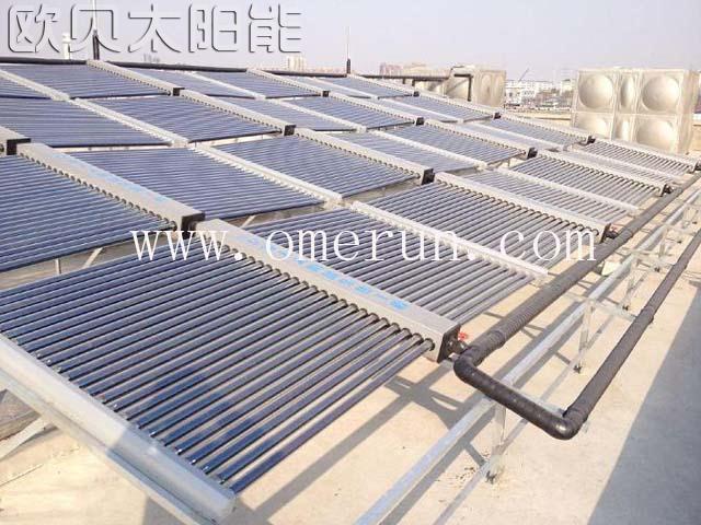上海青浦客运站太阳能结合空气能热水项目