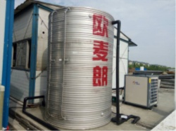 欧麦朗杭州工地空气能热水工程获萧宏建设高度认可