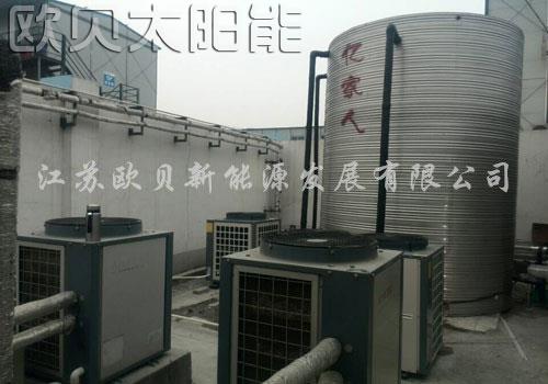 中铁建工南京工地15吨空气源热水工程