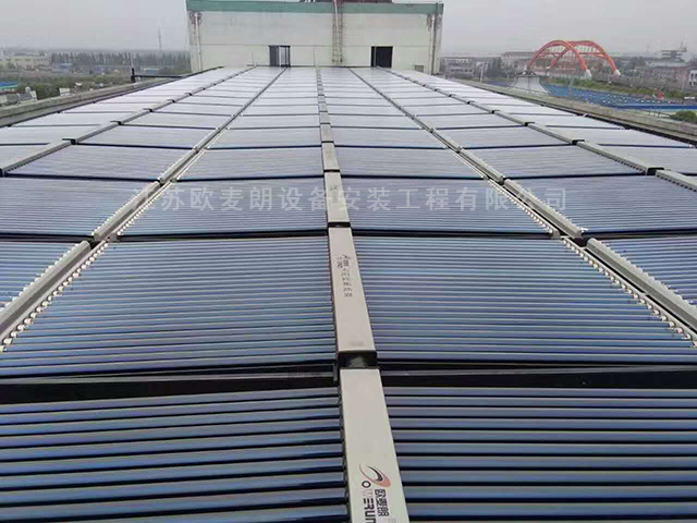 江苏常州镇江常熟工业高温空气能太阳能热水系统