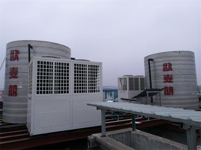 南通海安海门启东屠宰场高温空气能热泵热水系统