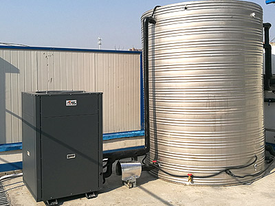 5吨商用空气能热水器工地热水器厂家
