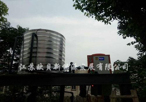 常州荣鑫宾馆空气源中央热水器工程