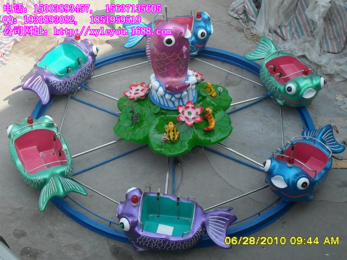 鲤鱼跳龙门 儿童游乐设备 LYTLM-6 广场喷水项目