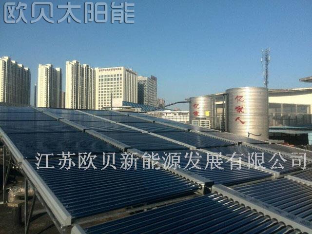 泰州鑫聚康酒店打造10吨太空能热水工程