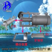潜水污泥回流泵QJB-W10强力搅拌污泥排出泵 厂家直销大流量污水泵