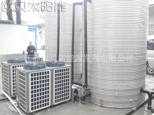 中铁建工南京工地20吨空气能热水工程